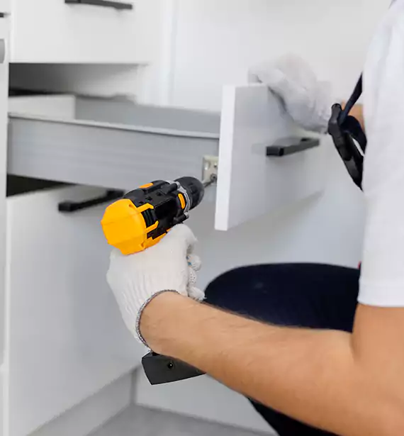 Bathroom Cabinet Remodel in Greenville